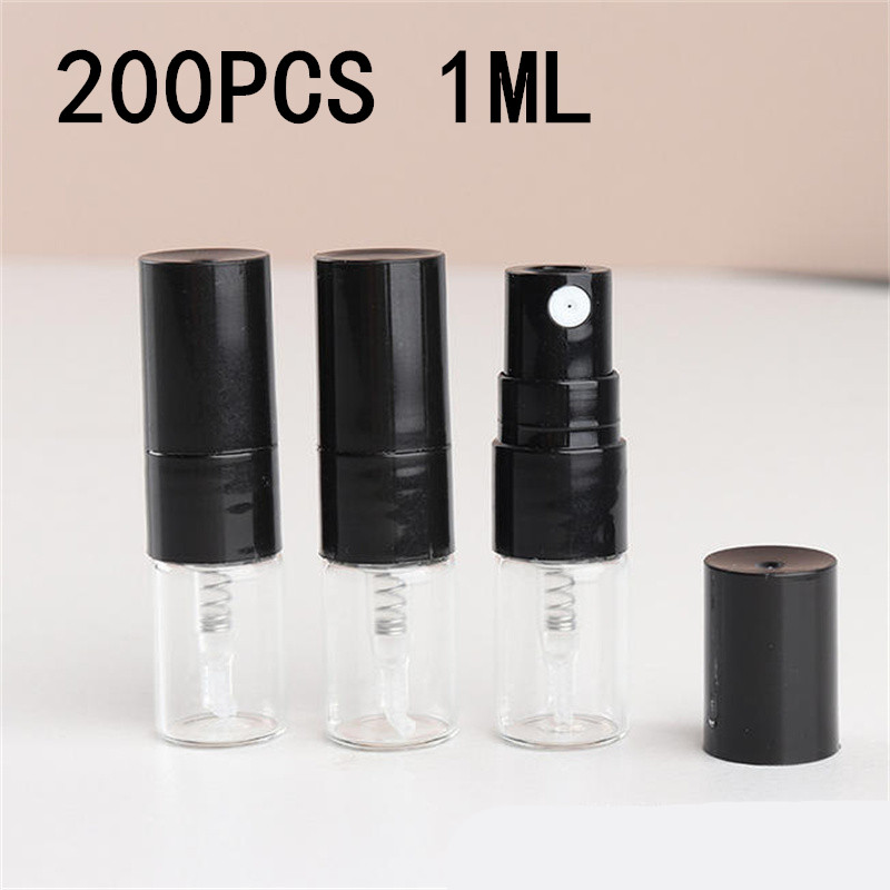 Perfume Fragrance Difference - 5-200 Stück 1ML Tragbare Glas-Parfümflaschen Set