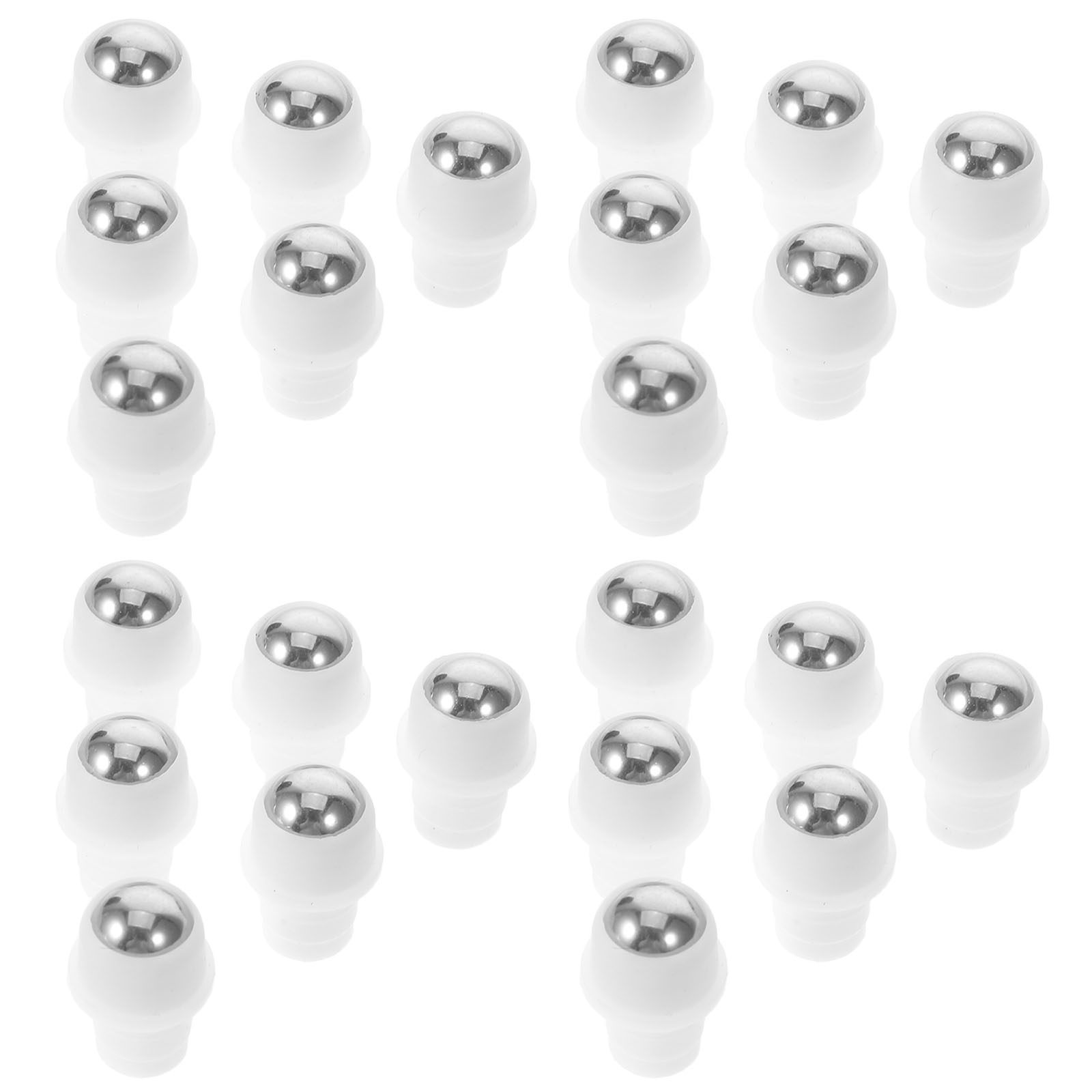 Perfume Refill Bottle - 50 Stück Rollkugelkappen für ätherische Öle,