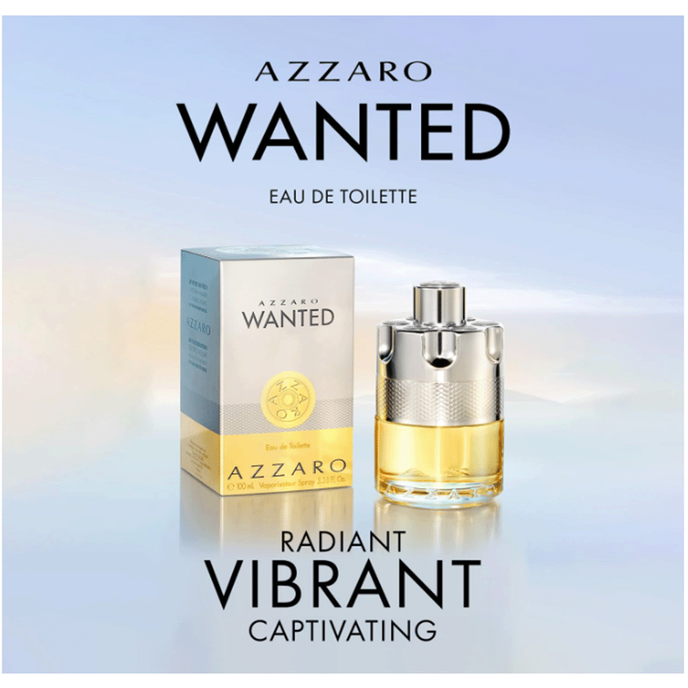 Perfume Fragrance Enhancer - Azzaro Wanted EDT 100ml Herrenduft, mit