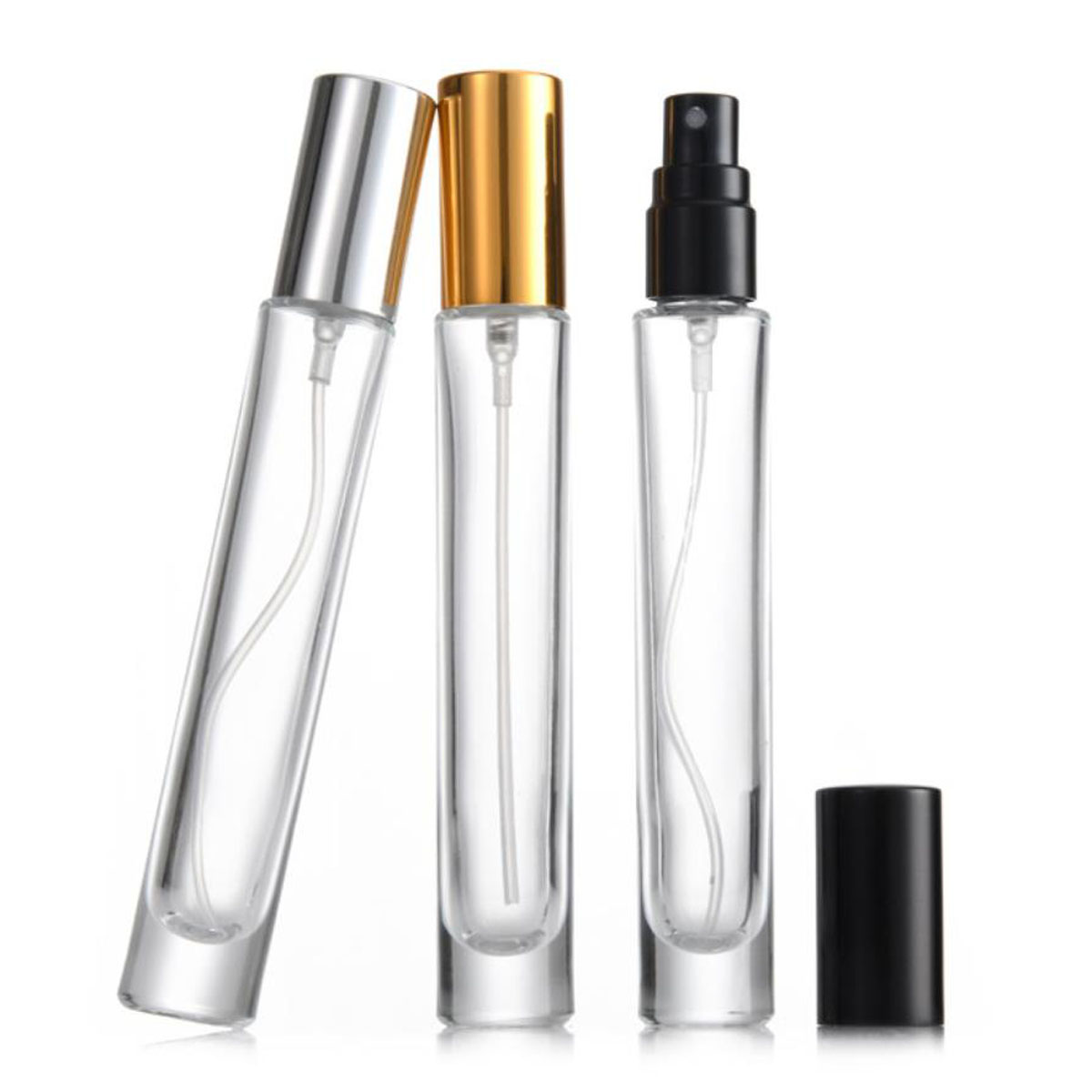 Perfume Fragrance Difference - 3X 10X 10ML Klare Runde Dicke