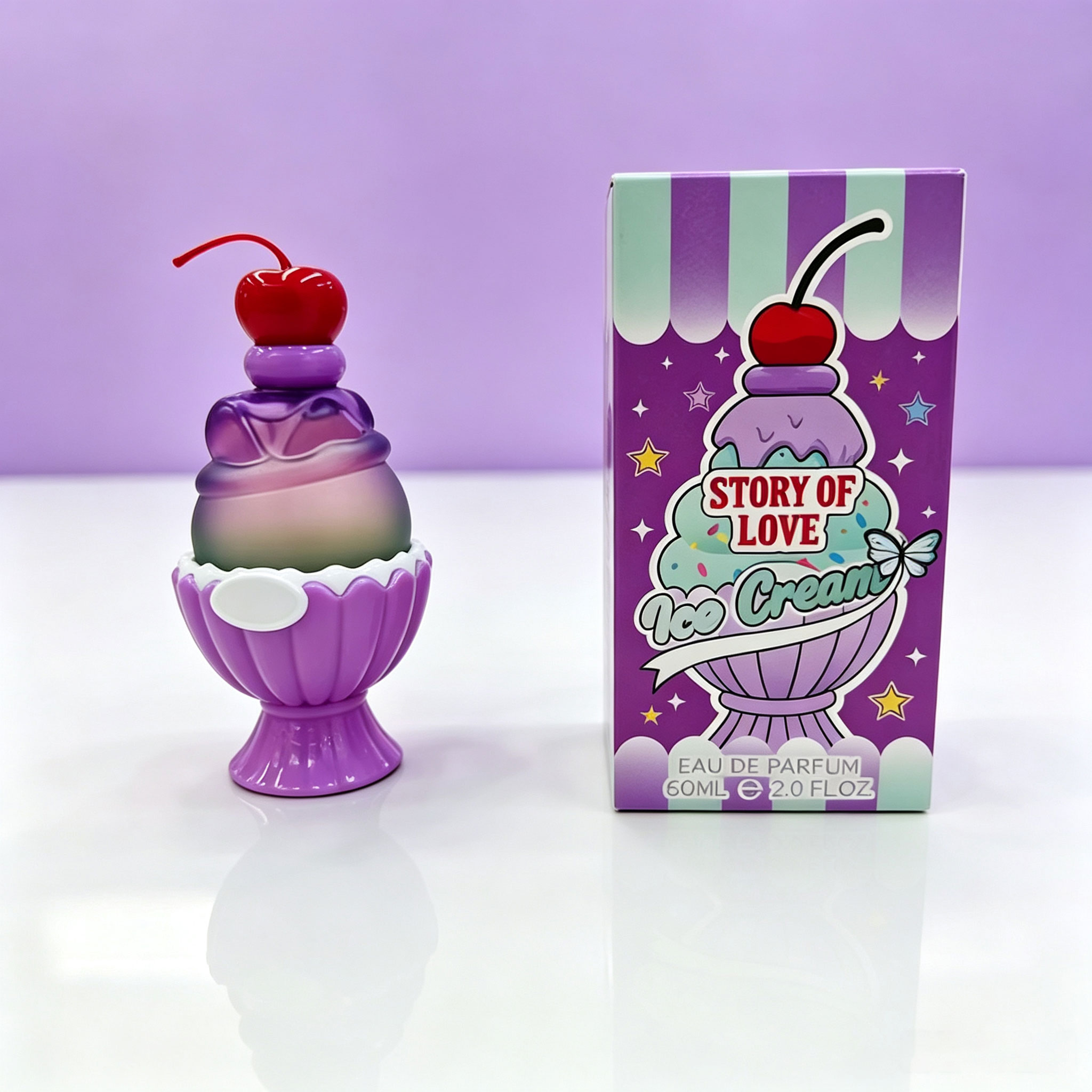 Niedliches Eiscreme-förmiges E – Perfume Decant Sample Bewertung und Preis