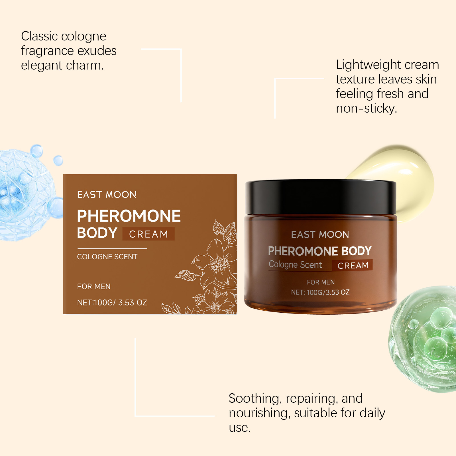 East Moon Herren-Duftlotion zu – Perfume Fragrance Enhancer Bewertung und Preis